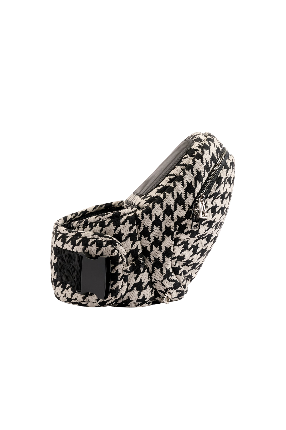 The Brio Belt Toddler Carrier - Houndstooth