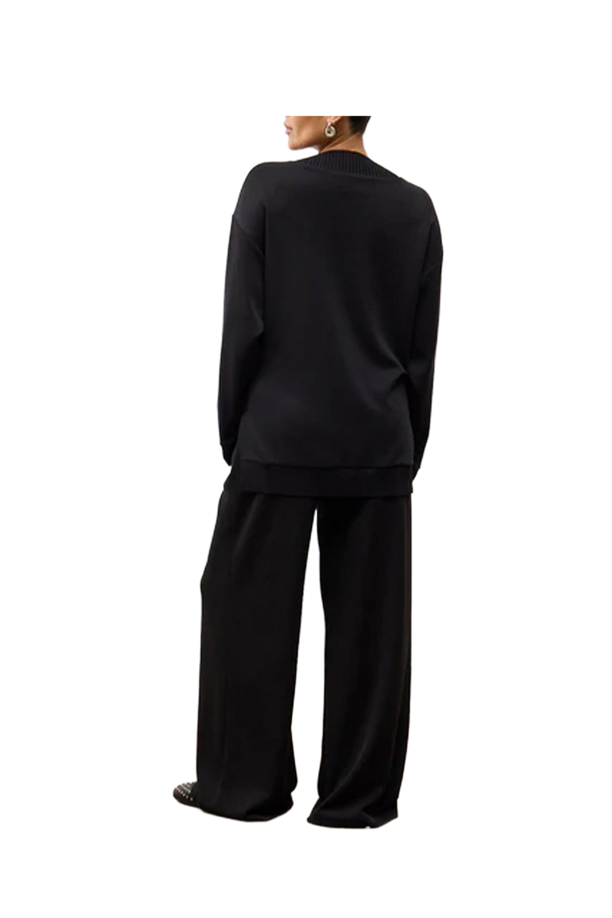 Lucia Lounge Top - Black