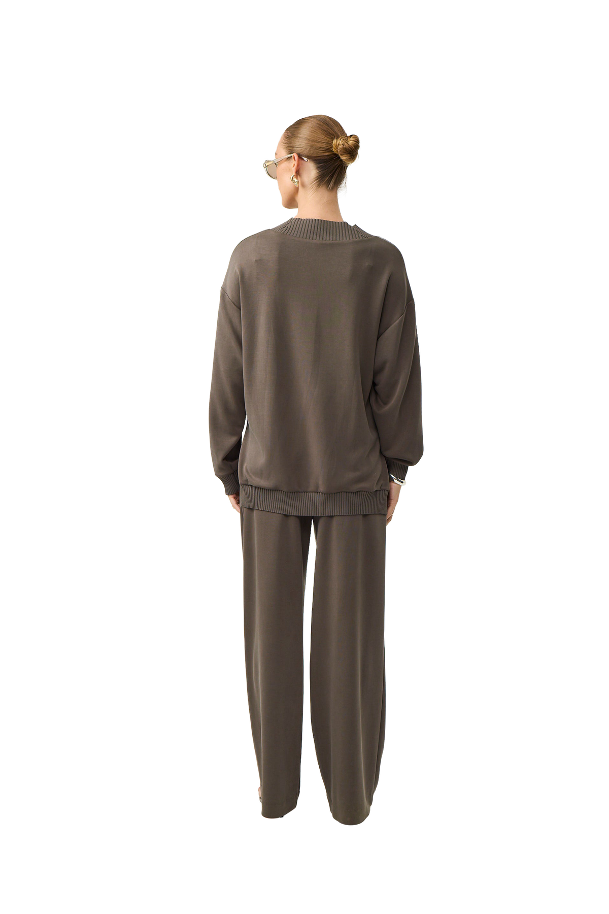 Lucia Lounge Top - Truffle