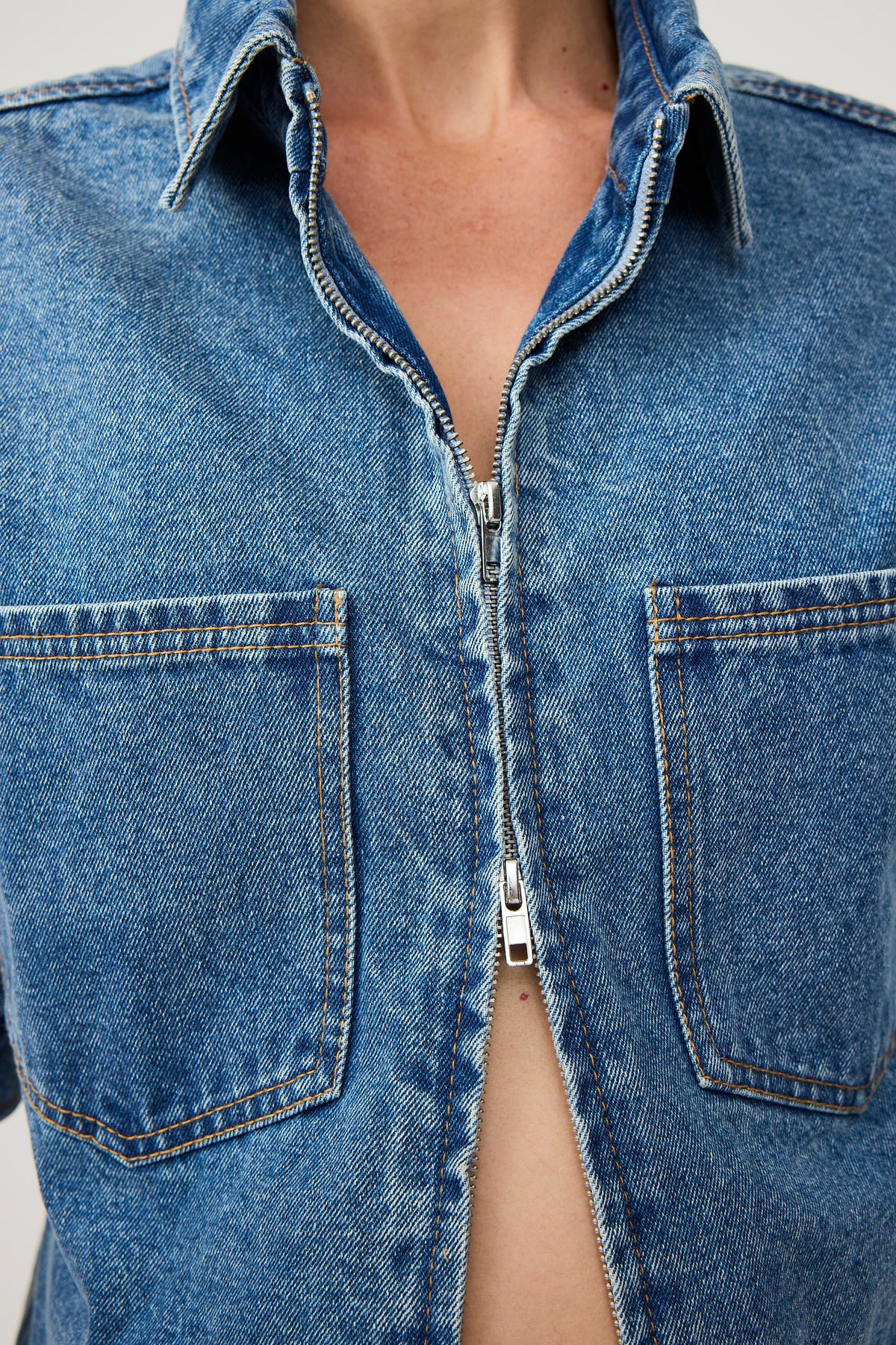 Xander Denim Shirt - Blue