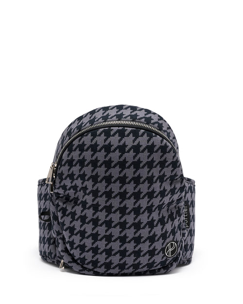 The Brio Belt - Onyx Houndstooth