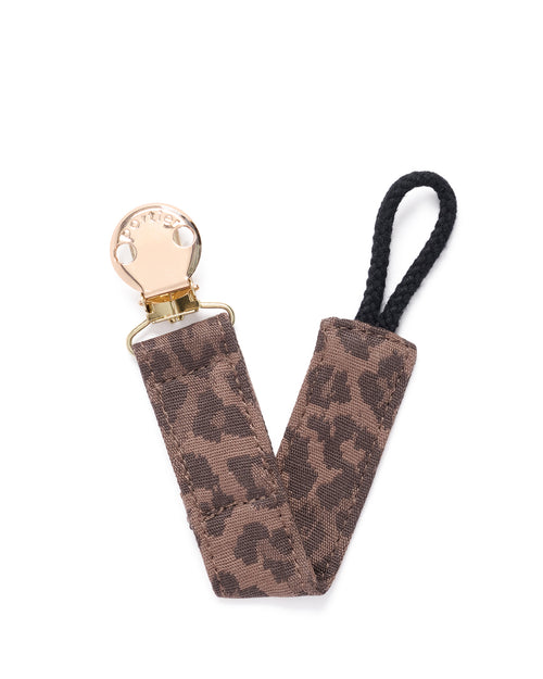 Petite Pacifier Clip - Leopard