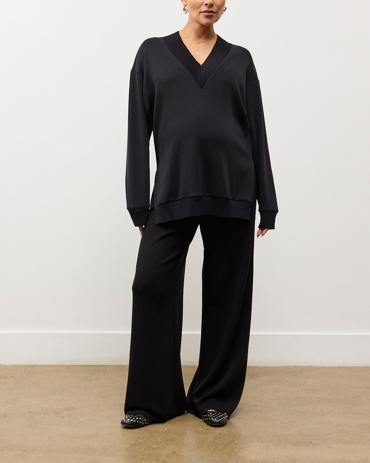 Lucia Lounge Pant - Black