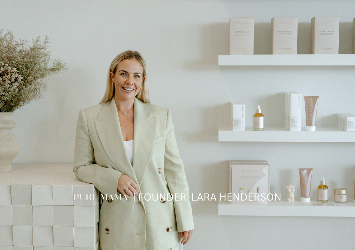 FEARLESS FOUNDERS | NAVIGATING MOTHERHOOD & ENTREPRENEURSHIP | WITH LARA FROM PURE MAMA
