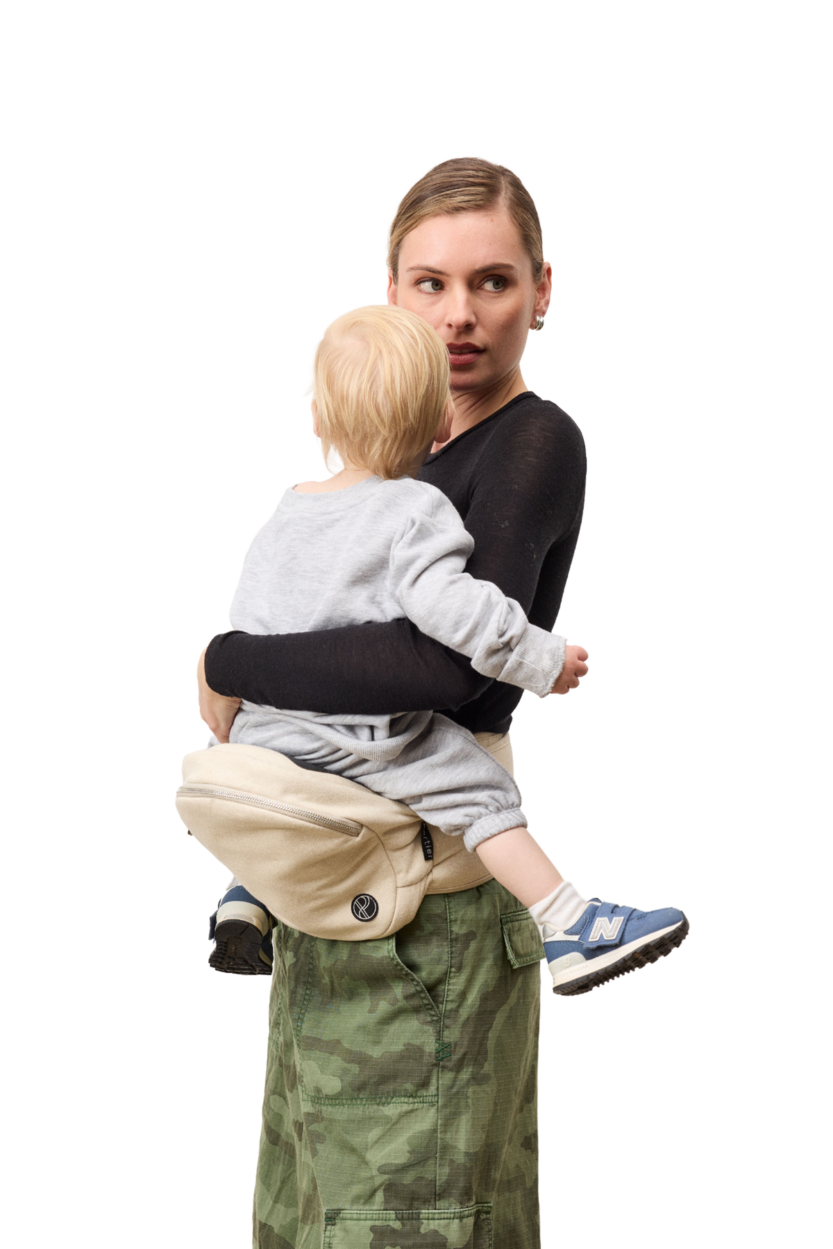 The Brio Belt Toddler Carrier - Ecru