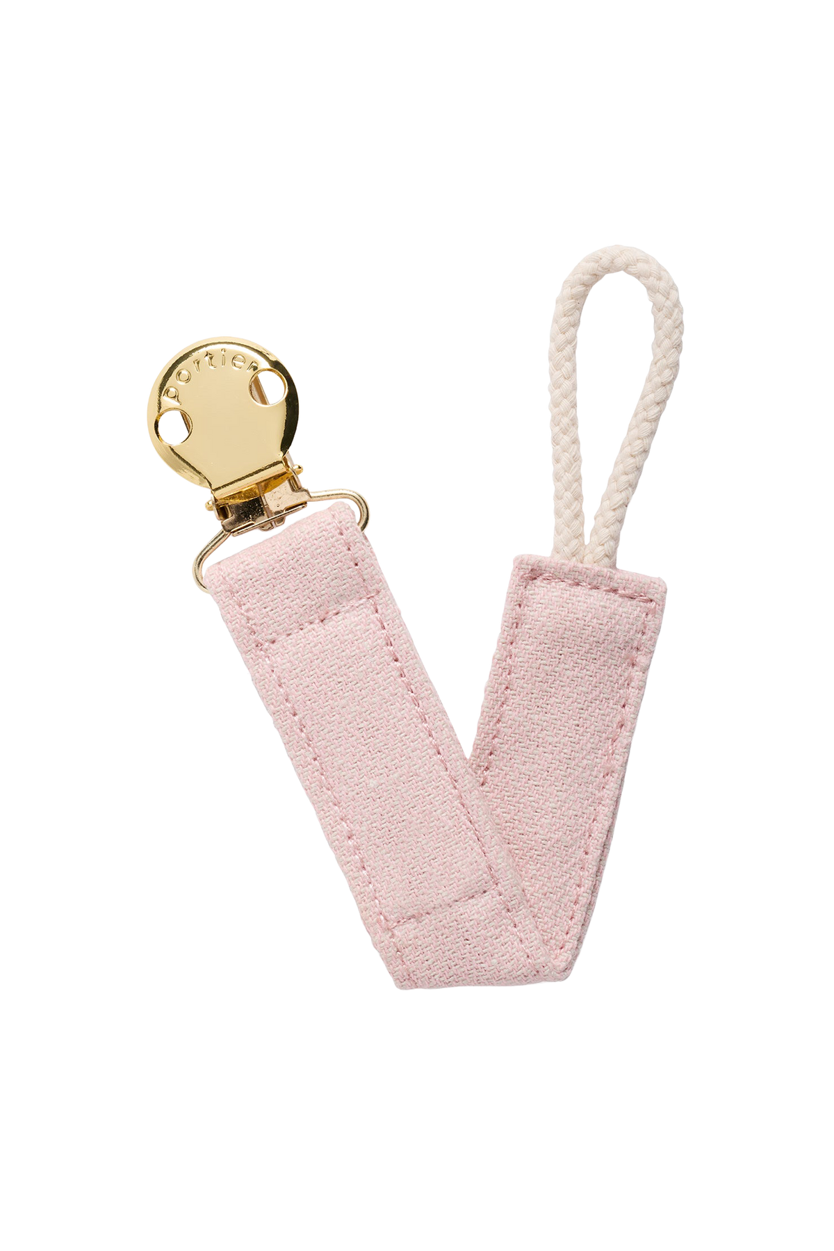 Petite Pacifier Clip - Blush