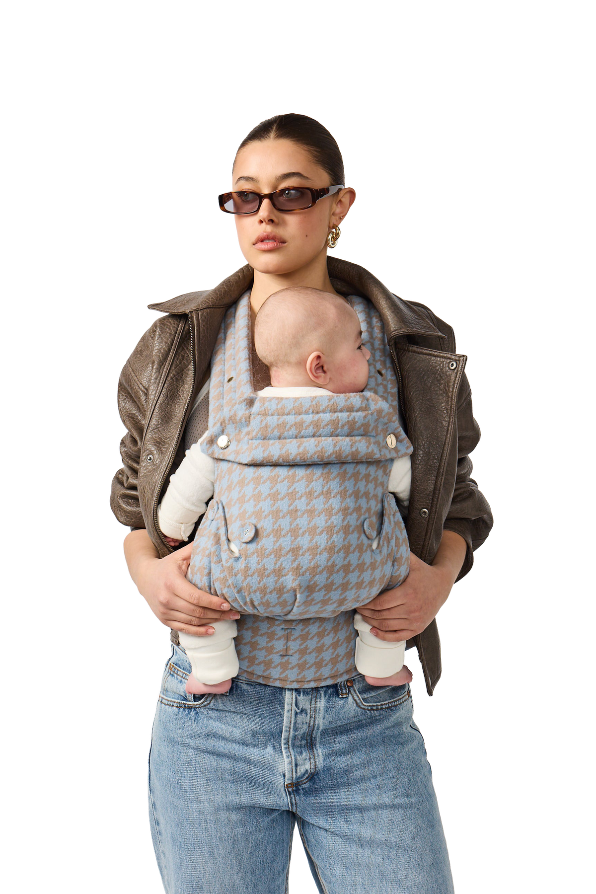 Limitless Baby Carrier - Azure Houndstooth