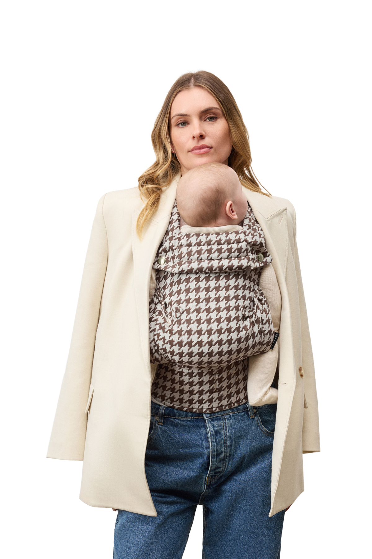 Limitless Baby Carrier - Cocoa Houndstooth