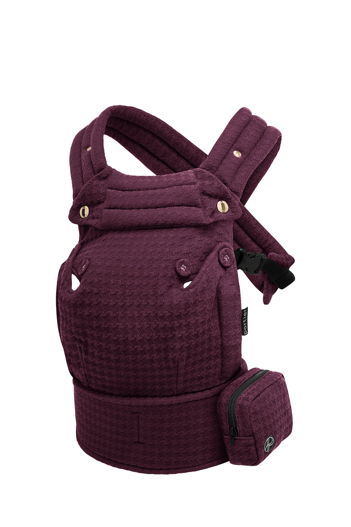 Essentials Pouch - Mulberry Tweed