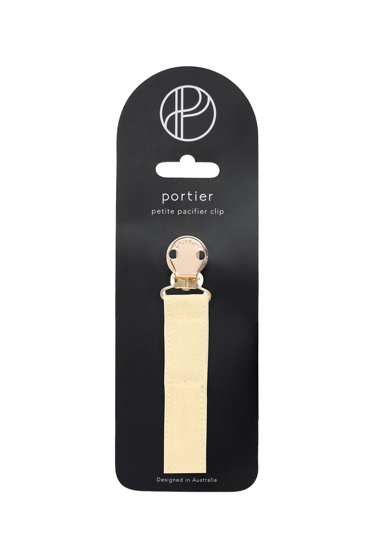 Petite Pacifier Clip - Butter