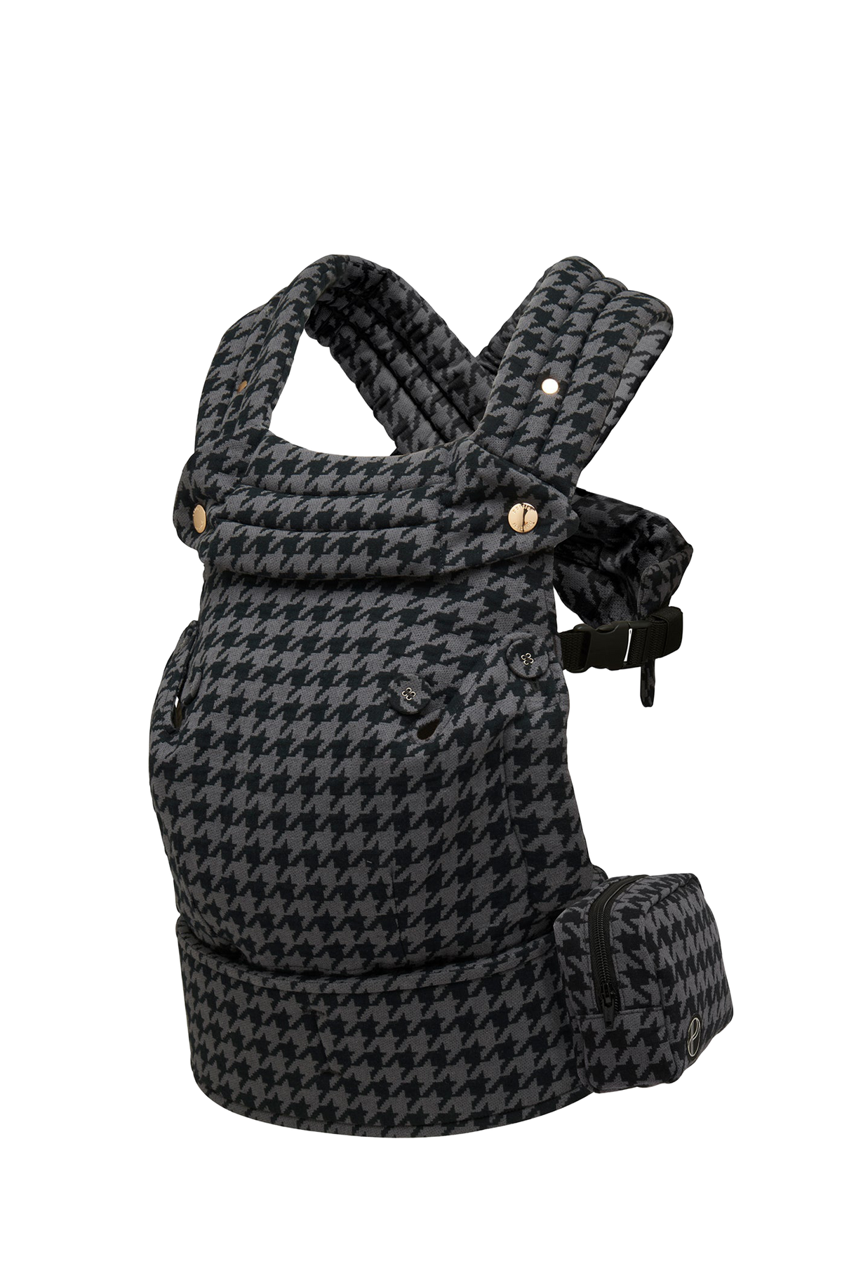 Essentials Pouch - Onyx Houndstooth