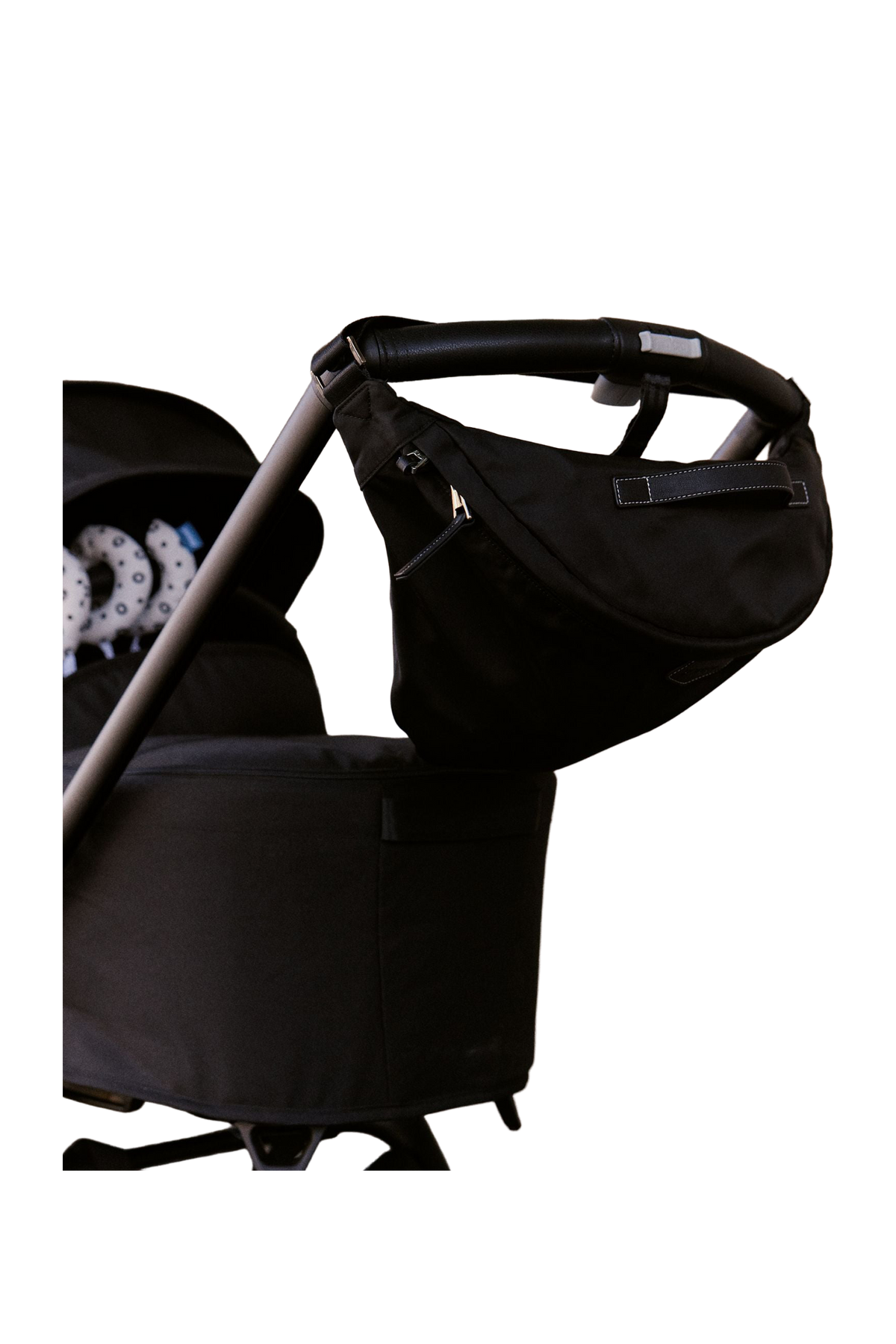 On-The-Go Nylon Bag - Black