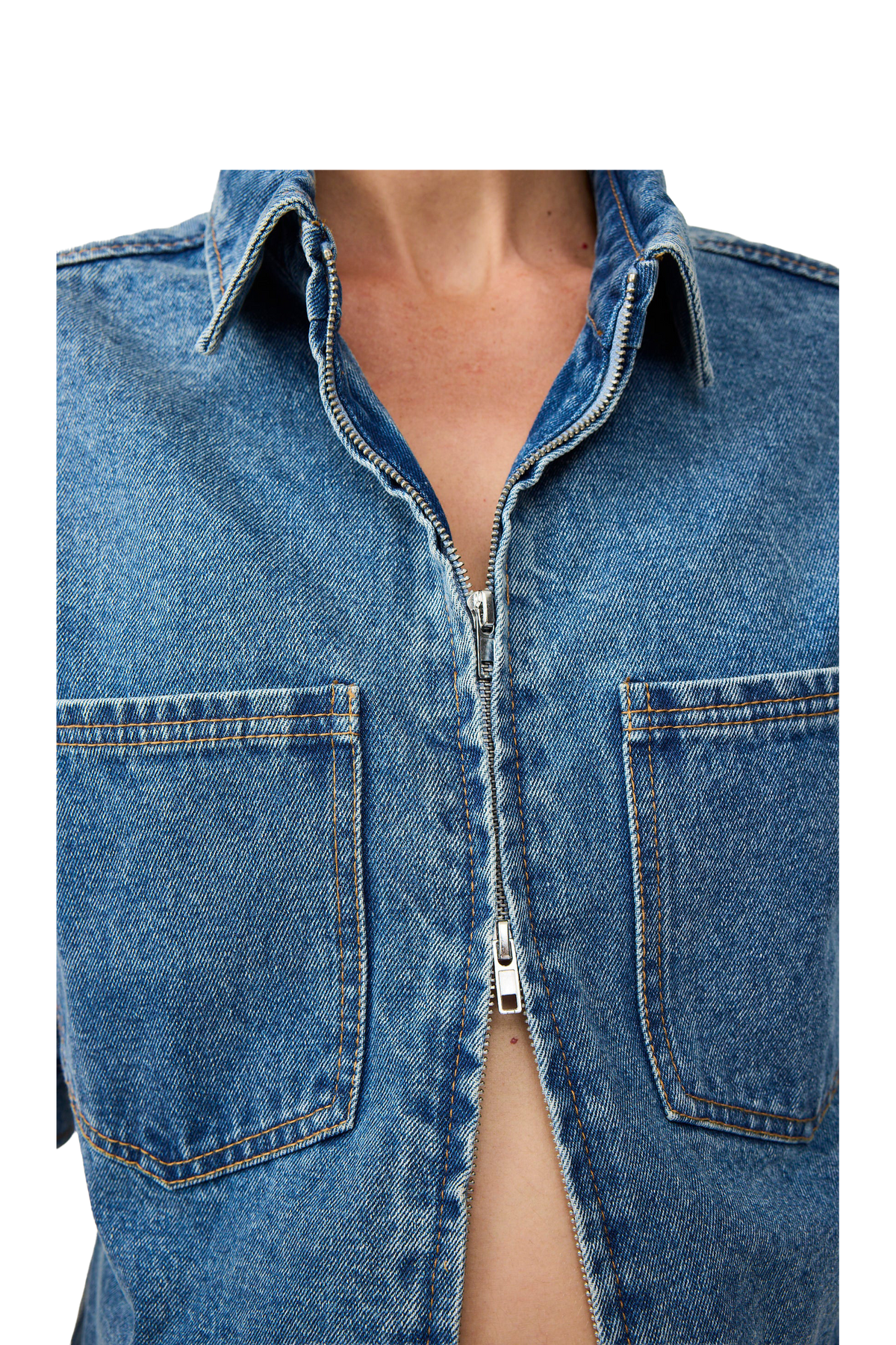 Xander Denim Shirt - Blue