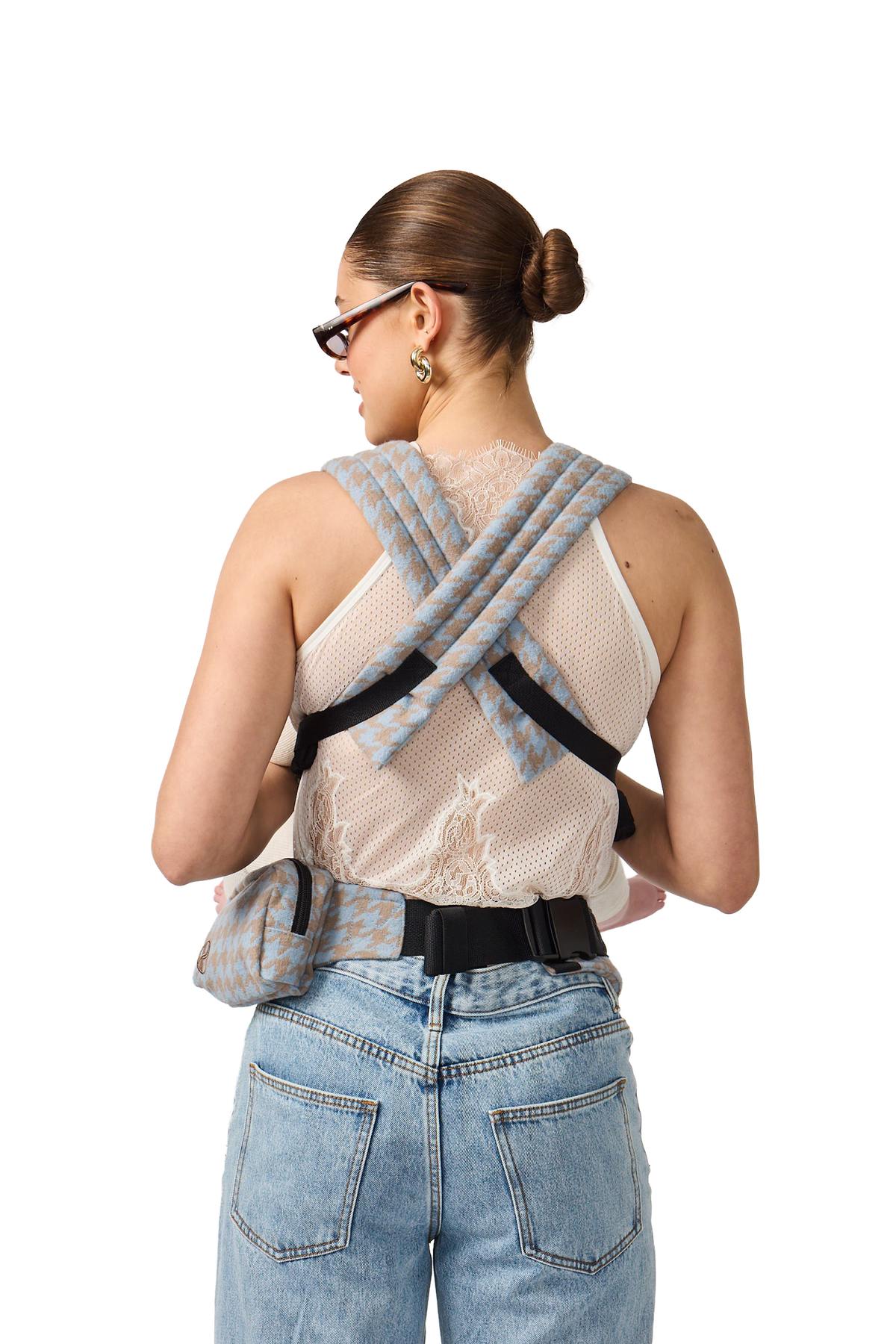 Limitless Baby Carrier - Azure Houndstooth