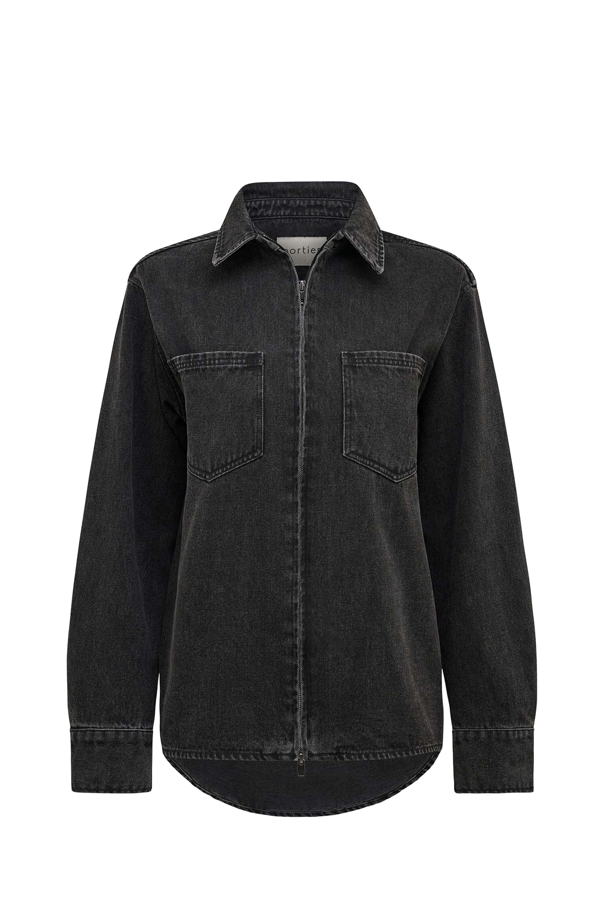 Xander Denim Shirt - Black