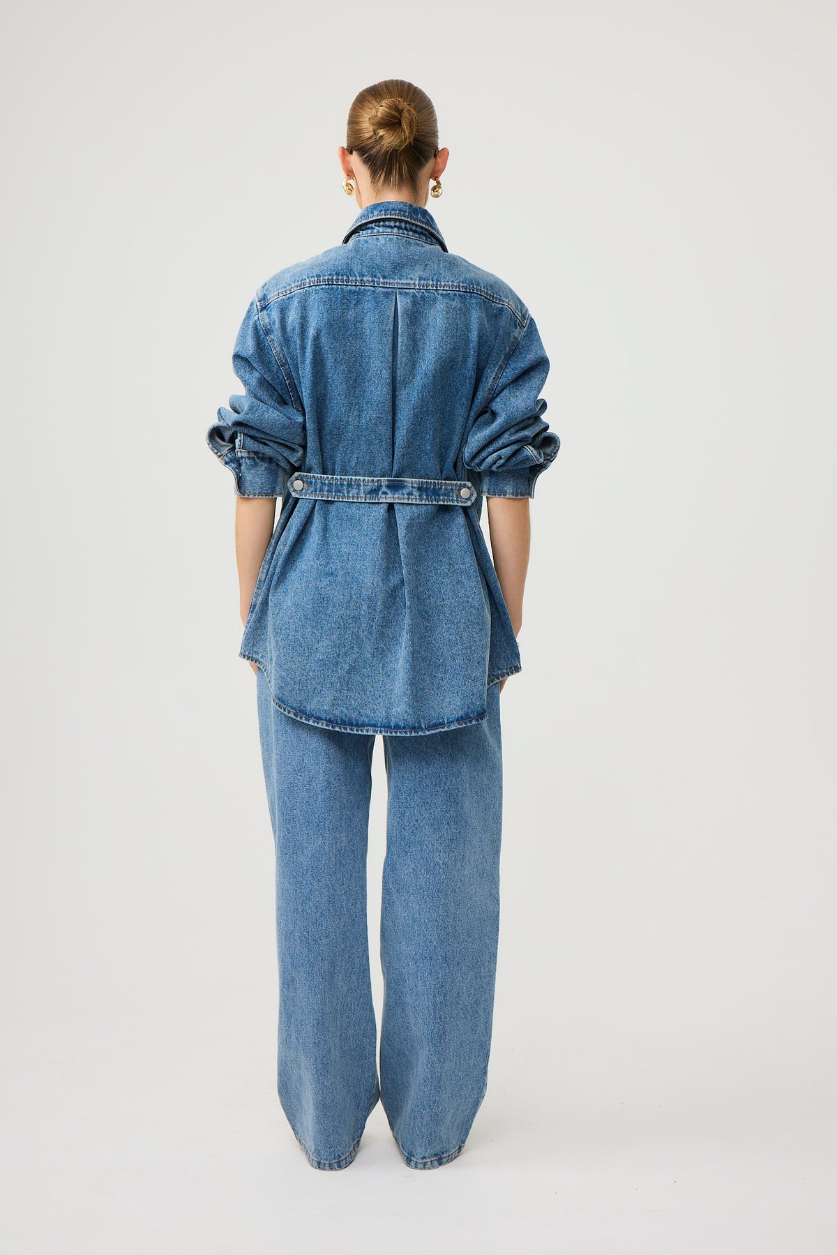 Xander Denim Shirt - Blue