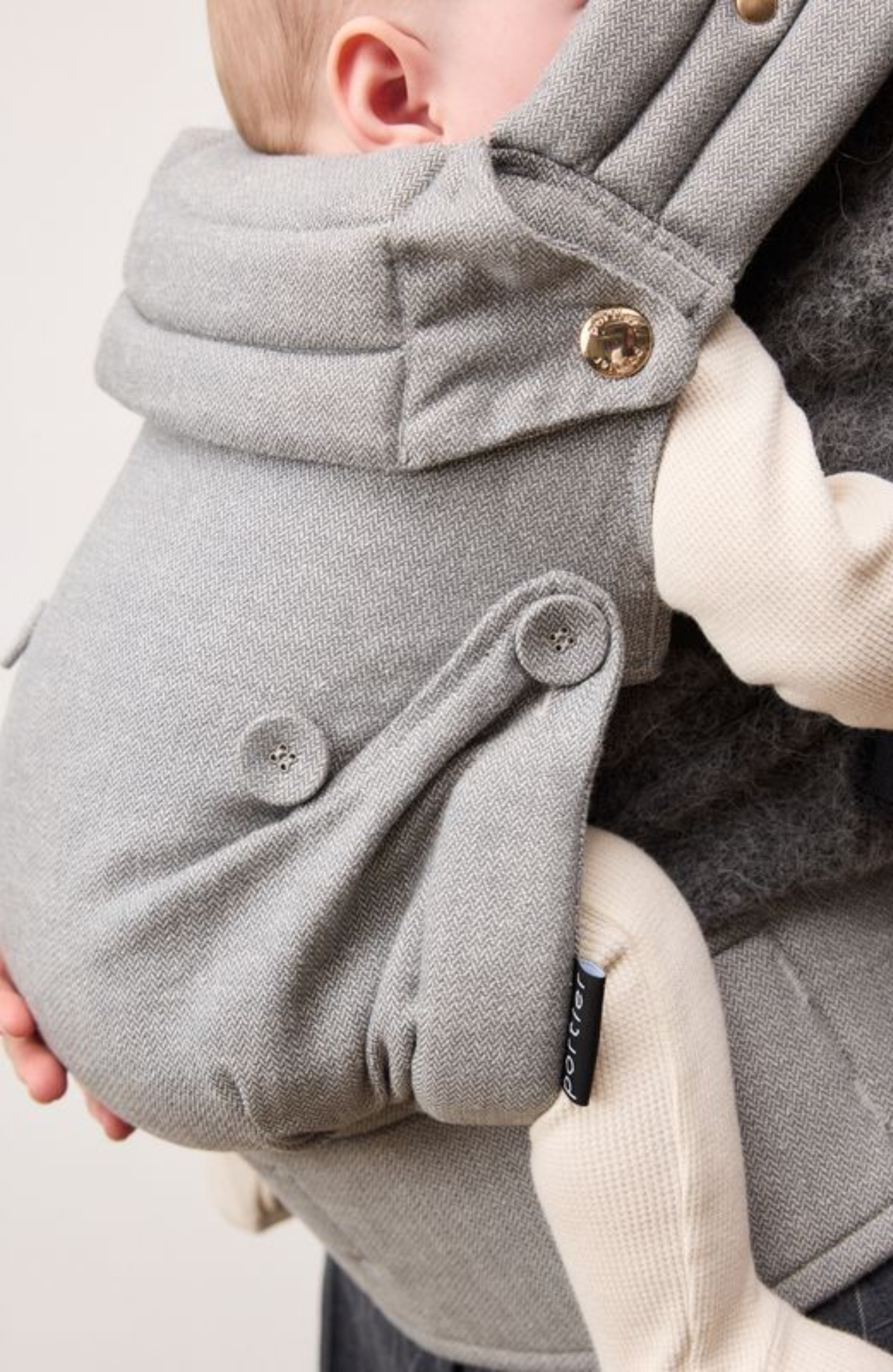 Limitless Baby Carrier - Light Grey – Portier Australia Pty Ltd