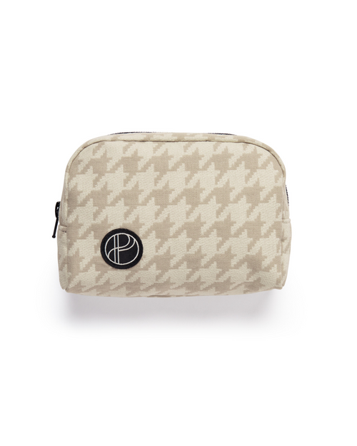 Essentials Pouch - Neutral Houndstooth