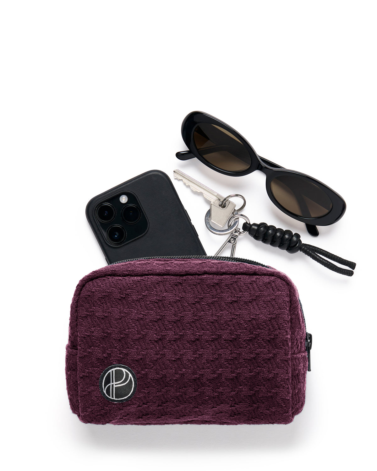 Essentials Pouch - Mulberry Tweed