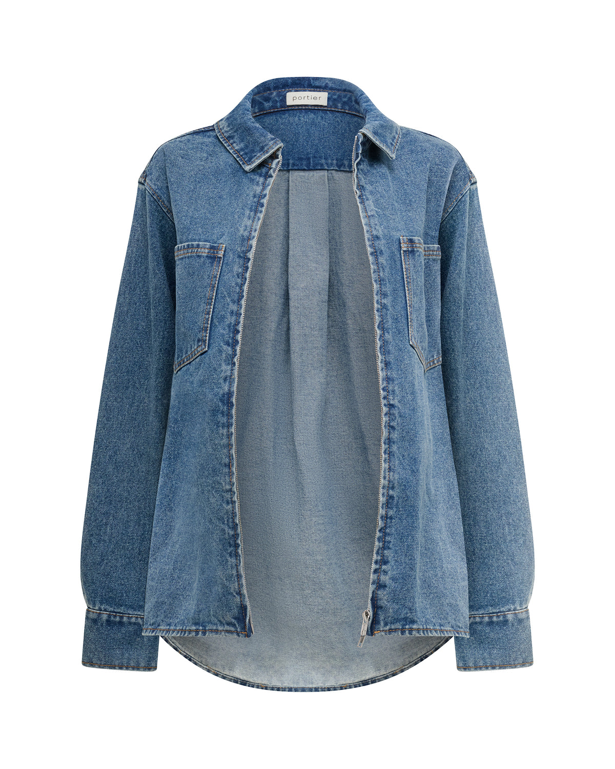 Xander Denim Shirt - Blue