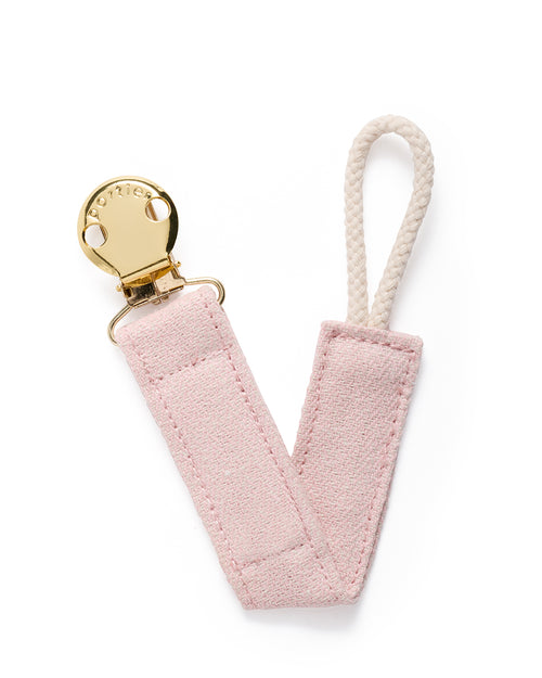 Petite Pacifier Clip - Blush