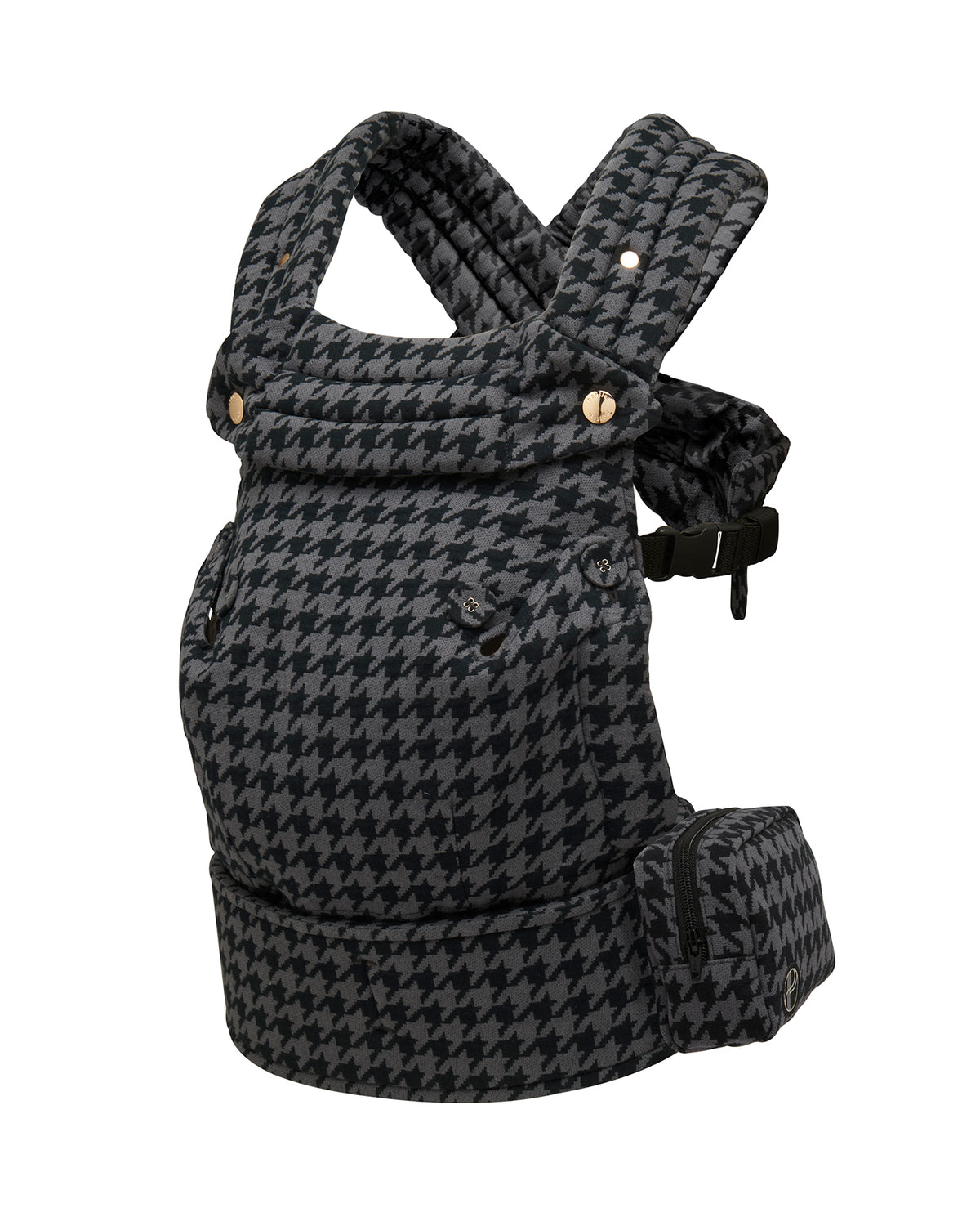 Essentials Pouch - Onyx Houndstooth