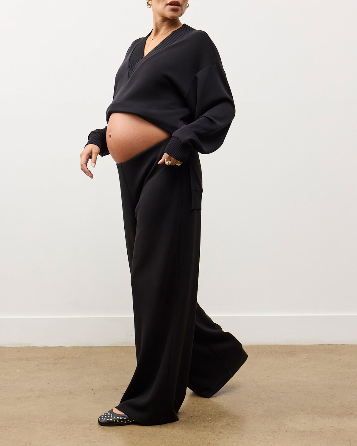 Lucia Lounge Pant - Black