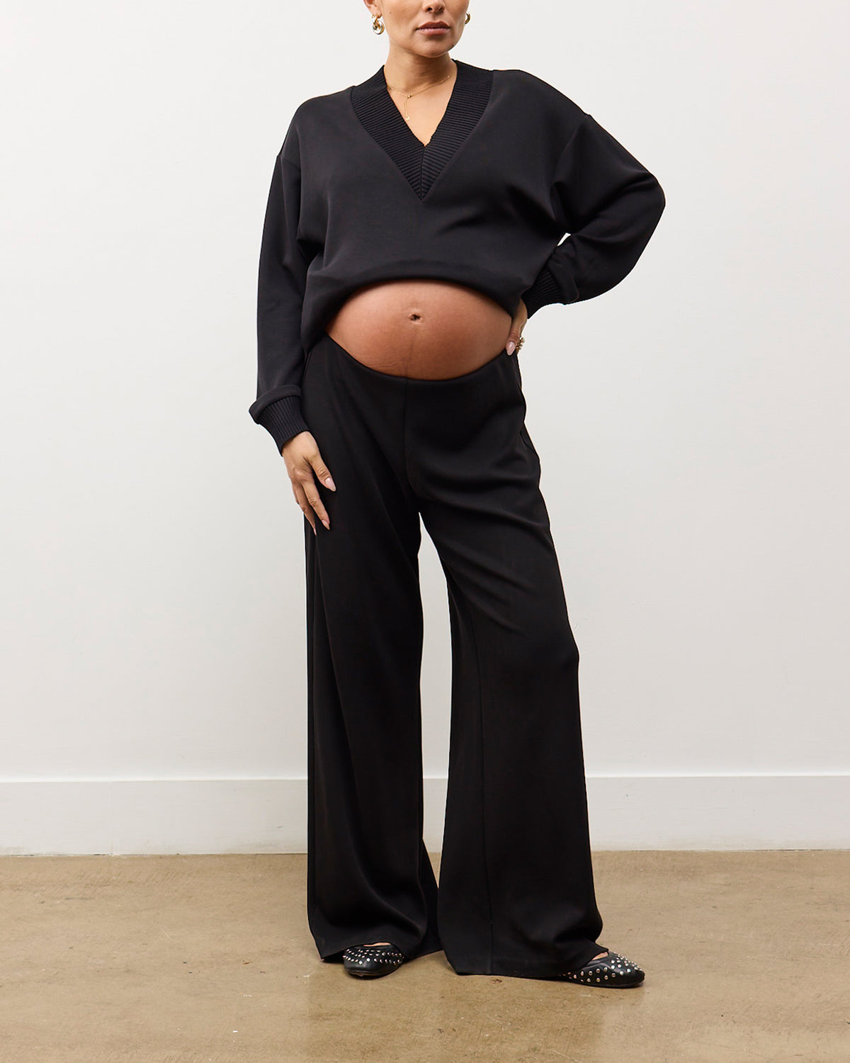 Lucia Lounge Pant - Black